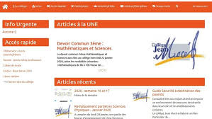 Nouveau Site Du College Jean Mace De Portes Les Valence College Jean Mace