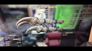 Discussion] H: Assassins Deathclaw Gauntlet W:Price check and possible  trades if I decide to let it go in the near future : r/Market76