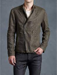Double Zip Moto Jacket Jackets Mens Outfits Mens Jackets