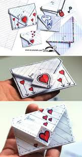 Make sure that the card is perfectly balanced between the points. 15 Diy Christmas Gifts For Mom Dad And Boyfriend Romantic Diy Gifts Diy Gifts For Boyfriend Boyfriend Diy