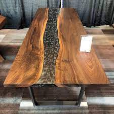 The walnut has its flaws, but the cocobolo bowties and epoxy made i've been working on a few coffee tables lately, with black epoxy as well. Black Walnut Resin River Table Epoxy Table Kitchen Table Etsy Coffee Table Black Coffee Epoxy Etsy Resin Table River Table Epoxy River Table