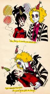 For the movie and cartoon only. Beetlejuice