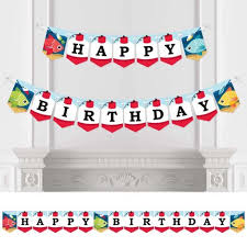 We made these the day before and heated them in the oven just before the party. Big Dot Of Happiness Let S Go Fishing Fish Themed Birthday Party Bunting Banner Birthday Party Decorations Happy Birthday Target