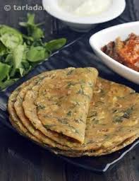 Methi Paratha Recipe Recipe Methi Recipes Paratha Recipes Paratha