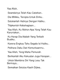 Rasa sakit adalah ujian yang allah kasih untuk hambanya. Doa Untuk Kekasih Hati