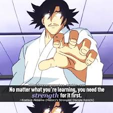History S Strongest Disciple Kenichi Anime Kenichi The Mightiest Disciple Anime Quotes