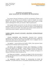 Bac Histoire Geo Citations Et Expressions Pour Ouverture Et Fermeture De Dissertation A Lire En Document Livre Numerique Education Annales Du Bac