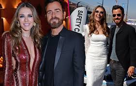 I'm still extremely good friends with hugh. Justin Theroux And Elizabeth Hurley Stoke Romance Rumors At Races