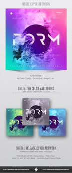 Music Album Cover Artwork Template Psd Download Music Album Cover Cover Artwork Album Covers