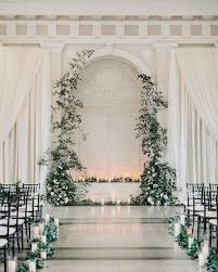 Lucky for you, it is, and you can recreate it with string, ribbon and wax paper. 20 Timeless Indoor Wedding Ceremony Decoration Ideas Emmalovesweddings