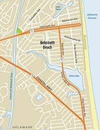 Bus washington to rehoboth beach: Map Of Rehoboth Beach De Visit Delaware Beaches Rehoboth Bethany Fenwick