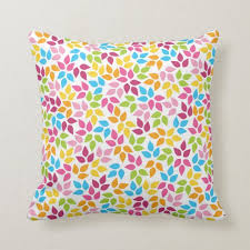 Cute Girly Spring Floral Pattern Throw Pillow Zazzle Com In 2020 Throw Pillows Patterned Throw Pillows Mustard Yellow Decor
