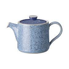 Attach a single bag of tea and this poem for grandparent's who live in a different city: Studio Blue Flint Brew Small Teapot Denby Pottery