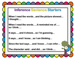 Looking From Third To Fourth Inferencing And A Freebie Inferencing Reading Comprehension Skills Sentence Starters