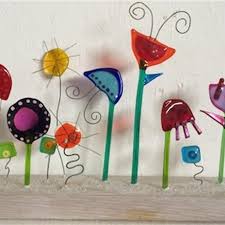 Check spelling or type a new query. Multi Stem Fused Glass Flowers