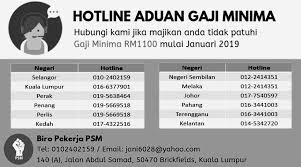 Ump sendiri merupakan upah minimum untuk satu provinsi. Psm Lancar Hotline Aduan Gaji Minimum Issuu
