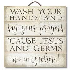 Red Barrel Studio Wash Your Hands Wall Decor Inspirational Signs Funny Wall Decor Bathroom Quotes Decor