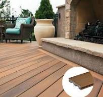 Modern Design WPC Decking Solid Decking for Outdoor Projects