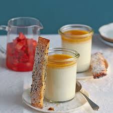 In general, panna cotta is cooked peel a mango and rub it in blender/combiner/through a sieve, up to everybody. Panna Cotta Mit Mango Rezept Essen Und Trinken
