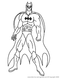 You can print from your browser! Batman Coloring Pages Kids Games Central