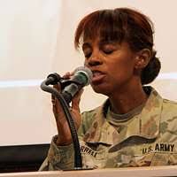 U.S. Army Staff Sgt. LaKendra Johnson, a Noncommissioned