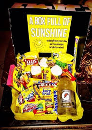 Birthday Gift Box Ideas For Him Pin By Aniyahb On Gift Baskets In 2020 Sunshine Gift Cute Boyfriend Gifts Birthday Gifts For Best Friend