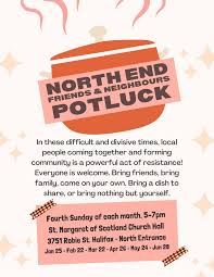 North End Friends and Neighbours Potluck
