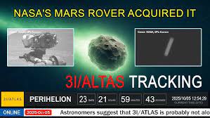 3I/ATLAS is captured by NASA's Mars rover + Exclusive Live Tracking + News Updates - YouTube