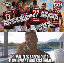 Em clássico quente no maracanã, flamengo domina o primeiro tempo, mas. Flamengo Sofre Com Memes Apos Vice Da Taca Rio Para Fluminense Fotos R7 Futebol