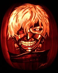 Tokyo Ghoul Pumpkin Pumpkin Carving Pumpkin Carvings Stencils Pumpkin Carving Templates