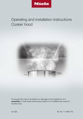 Miele da 3460 specifications manufacturer: Miele Da 3496 Manuals Manualslib