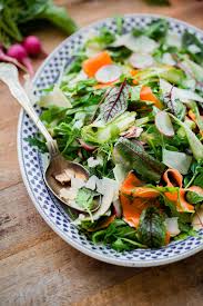 Shaved Vegetable Salad Easy Arugula Salad A Beautiful Plate Recipe Vegetable Salad Recipes Salad Recipes Healthy Salad Recipes