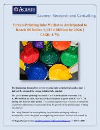 We did not find results for: Screen Printing Inks Market By Acumen Research Issuu