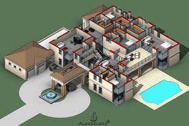 Maybe you would like to learn more about one of these? Family House 5 Bedroom House Floor Plan Design 3d House Storey