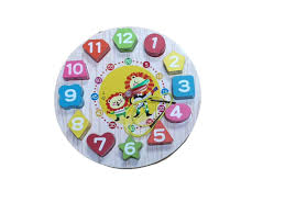 Traversa moderna cu forme geometrice producator: Ceas Din Lemn 2 In 1 Cu Forme Geometrice De Snuruit