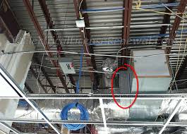Identify the electric panel circuits found in the project area, turn them off and tag them with. 424 66 B Duct Heaters Limited Access