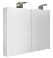 Werden spiegelschränke zusätzlich mit einem externen. Badezimmer Spiegelschrank Solapur 12 Farbe Weiss Glanzend 70 X 80 X 13 Cm H X B X T