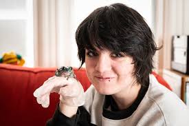 Student photographer Paige Valley really wanted to bring her dog Colt to  college with her. It hasn't all been easy but now she says coming home to  Colt is the highlight of