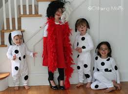 Easy Diy 101 Dalmatians Costumes For Kids Cruella For Mom