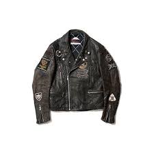 Neighborhood X Fragment Design Vintage Custom Works 2010 Collection Vintage Leather Motorcycle Jacket Cafe Racer Jacket Motorcycle Jacket