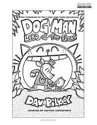 Click on the image to view coloring page of the dog man and cat kid book cover. Dog Man Coloring Pages Coloring Home
