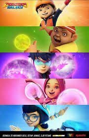 Boboiboy Galaxy At First I Don T Really Like The Character Design But Now I Love It Kartun Animasi Film Animasi