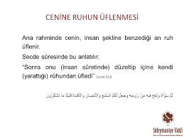 cenine ruhun uflenmesi ppt indir