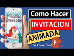 Esto le indica que es un sitio legítimo y seguro. Como Hacer Una Video Invitacion O Invitacion Animada De La Sirenita En Powerpoint 5 Minutos Youtube