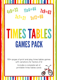 An easy way to practice times tables at home, the multiplication snap card game requires only an ordinary deck of playing cards. Multiplication Games Printable Pack 10 Games For Learning Times Tables