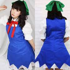 東方プロジェクト10 チルノ big nk2001b コスプレ衣装 コスチューム コスプレ 衣装 制服 ハロウィン 変装 仮装 アニメ キャラクター 漫画 マンガ アニオタ アキバ 秋葉原 コスプレ 衣装 サマードレス ハロウィン 変装