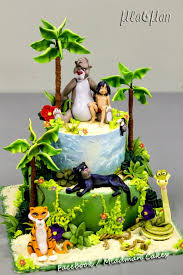 Jungle Book Cake Jungle Book Cake Book Cake Book Cakes
