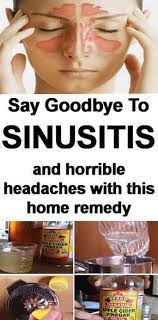 The Best Home Remedy For Sinusitis And Headaches Sinusitis Headache Homeremedy Natural Headache Remedies Home Remedy For Headache Cold Home Remedies