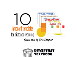Spice things up with jamboard, the free whiteboard app from google which integrates with google watch the video below for an overview of all five jamboard activities. 10 Jamboard Templates For Distance Learning Ditch That Textbook