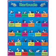 Student Park And Store Pocket Chart Classroom